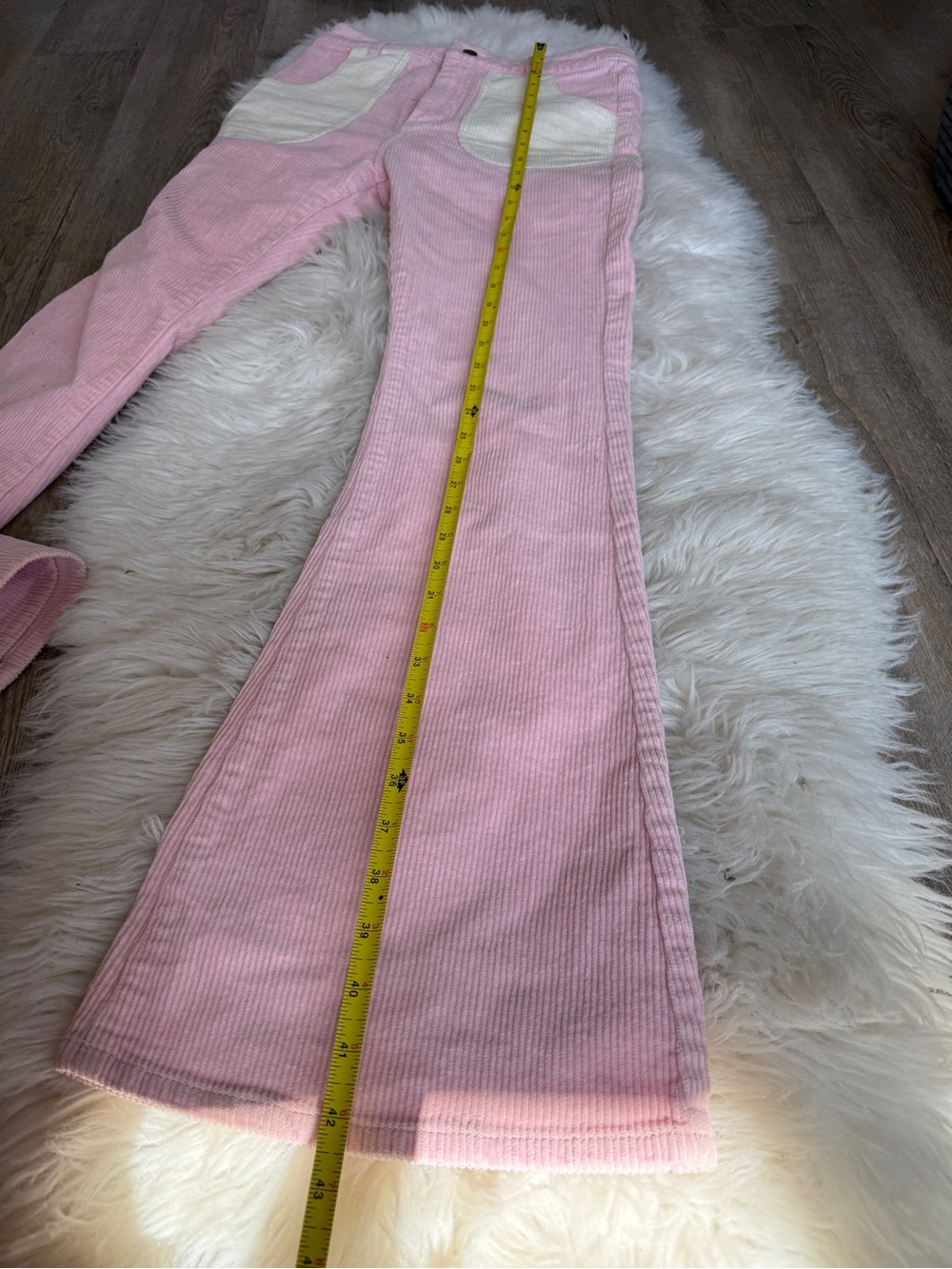 HAMMIES corduroy pink pants - Picture 5 of 8